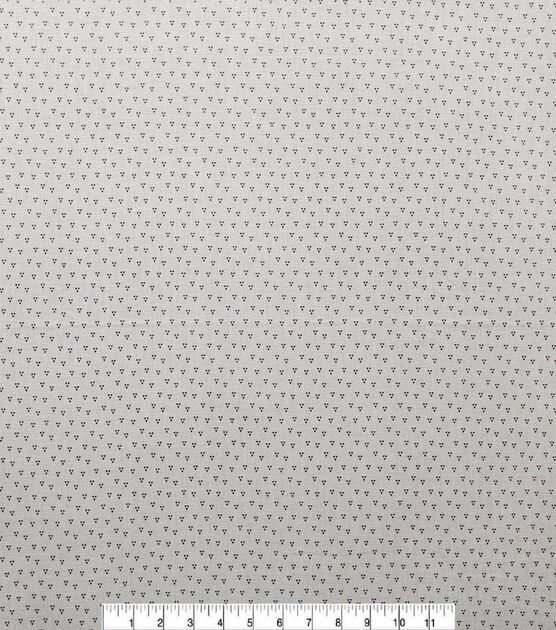 Ditsy Geometrics on Gray Quilt Cotton Fabric by Keepsake Calico, , hi-res, image 2
