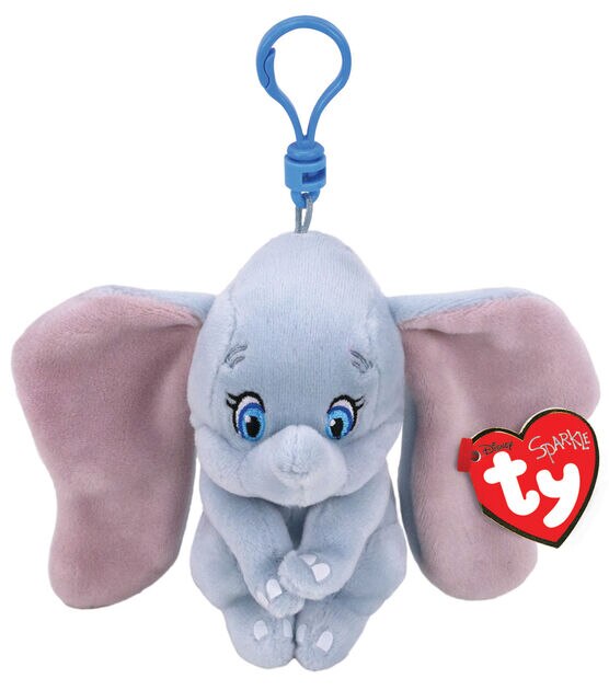 Ty Inc 5" Beanie Boos Dumbo the Elephant Plush Clip