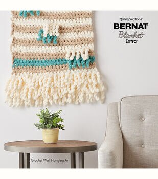 Bernat Blanket Extra Thick Sunset Yarn - 1 Pack of 600g/21oz - Polyester - 7 Jumbo - Knitting, Crocheting, Crafts & Amigurumi, Chunky Chenille Yarn