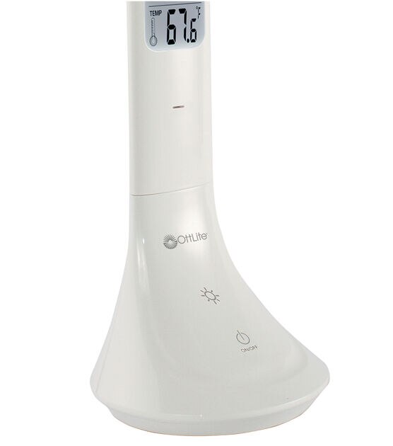 OttLite 15" White LED Travel Rechargeable Desk Lamp, , hi-res, image 6