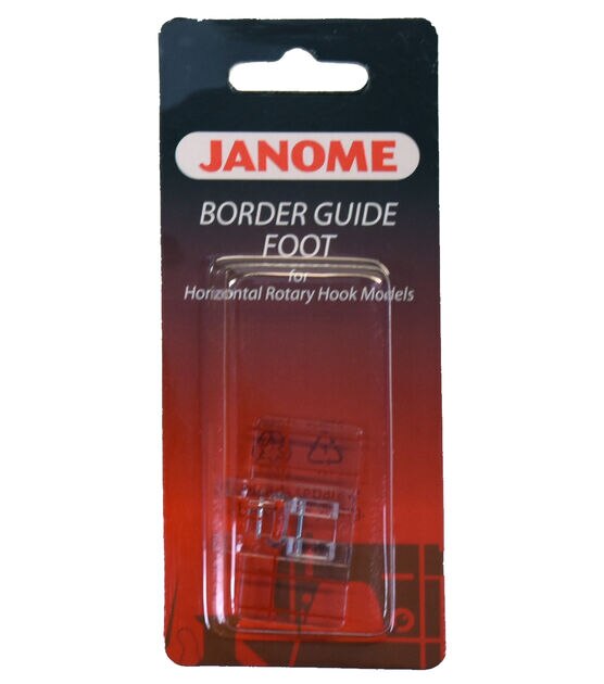 Janome Border Guide Presser Foot For Horizontal Rotary Machines