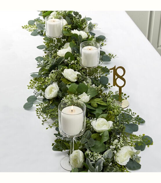 48" Green Netted Floral Foam Garland by Bloom Room, , hi-res, image 5