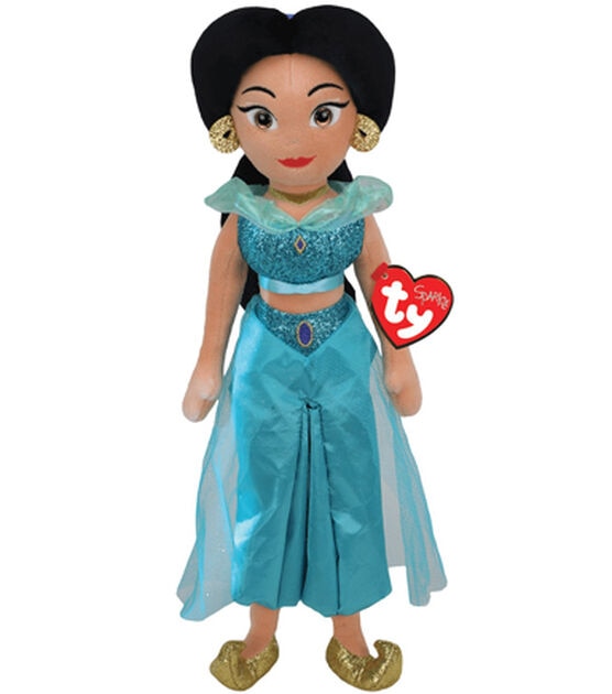 Ty Inc 15" Sparkle Disney Princess Jasmine Doll