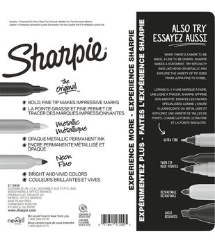 Sharpie Fine Point Permanent Markers 24 Pkg Color Burst