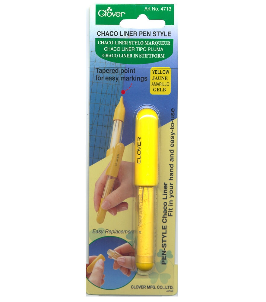 Clover Pen Style Chaco Liner, Yellow, swatch