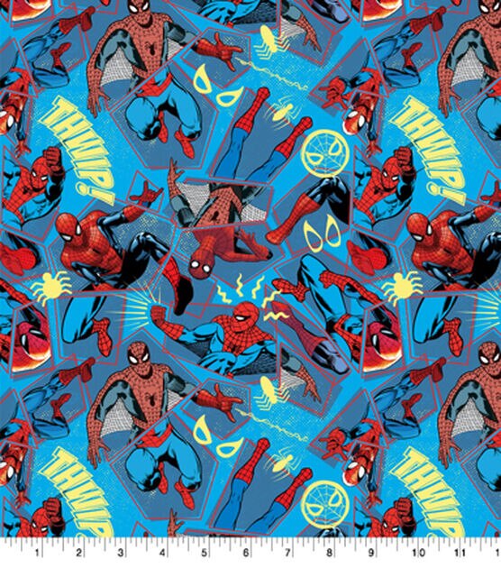Marvel Spider Man Through The Years Cotton Fabric | JOANN