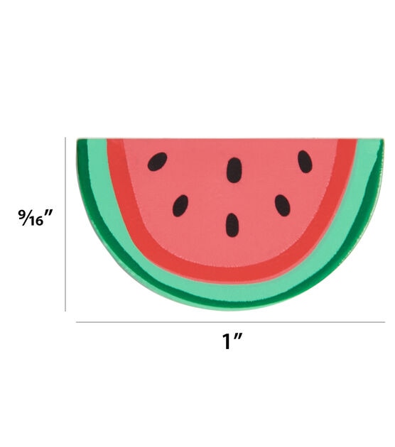 Flair Originals 1" Watermelon Slice Shank Buttons 16pk, , hi-res, image 4