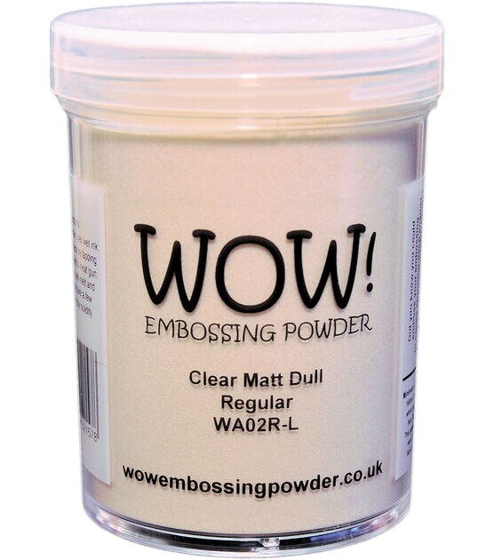WOW! EMbossing Powder Large Jar 160ml Clear Gloss Ultra High, , hi-res, image 1