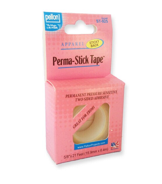 Pellon ST 925 Perma Stick Tape Clear 5/8" x 20' Packaged