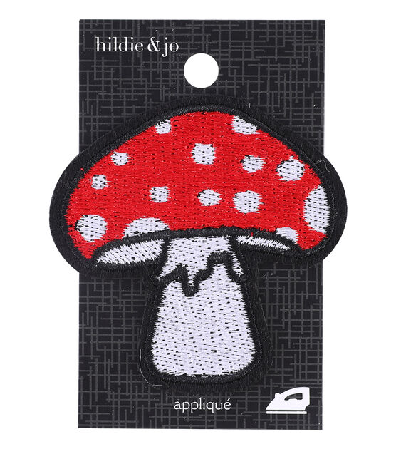 2" Friend of the Forest Mushroom Iron On Patch by hildie & jo