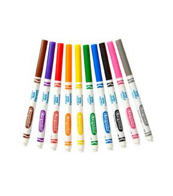Crayola 10ct Classic Washable Fine Line Markers, , hi-res, image 3