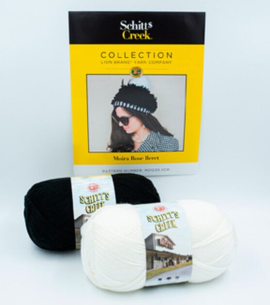 Lion Brand Schitt's Creek Moira's Hat Knitting Kit