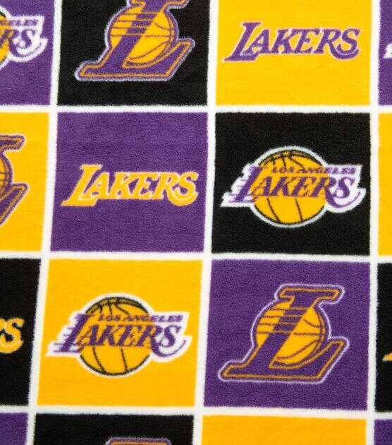 LA Lakers Fleece Fabric Block, , hi-res, image 3
