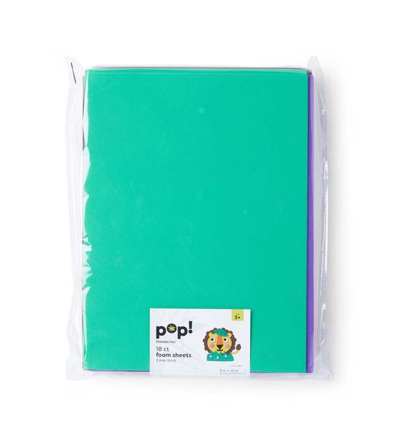 POP! Possibilities 18 pk 2mm Non Adhesive Foam Sheets