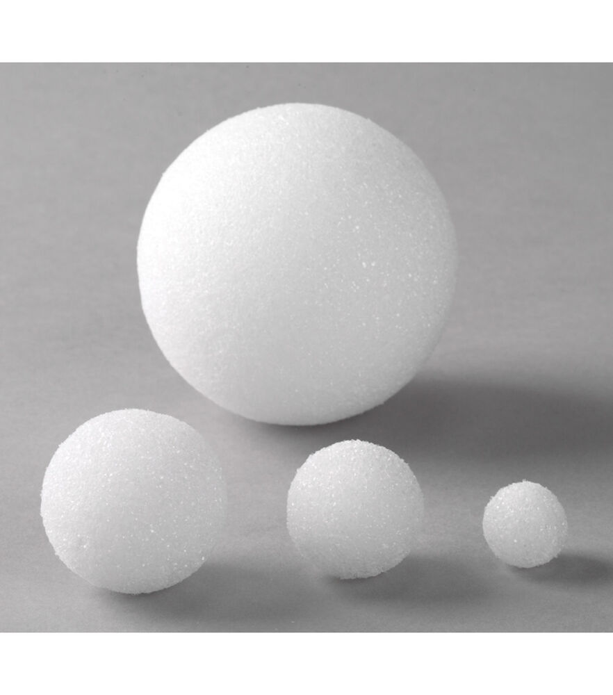1-1/2 Foam Ball - Styrofoam - Basic Craft Supplies - Craft