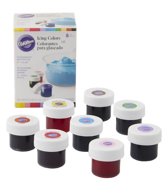 Wilton 8 Icing Colors Set, , hi-res, image 3