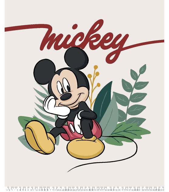 Disney No Sew Fleece Throw 72" Mickey Cool Traditional