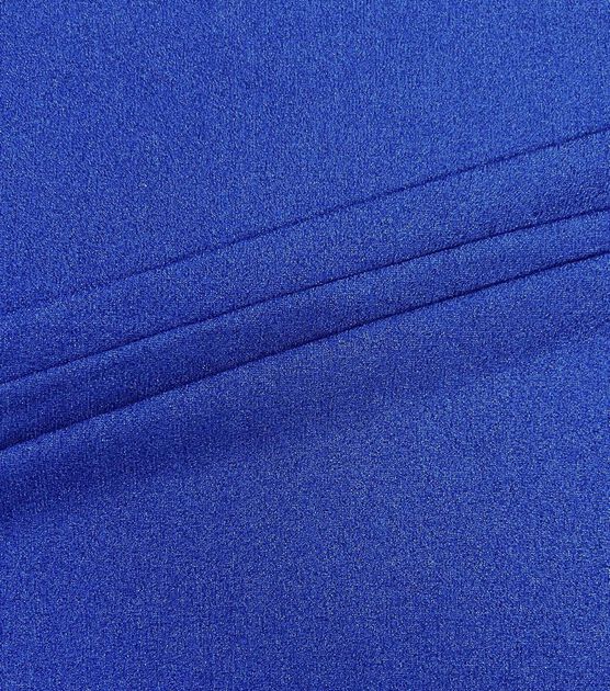 Casa Collection Stretch Metallic Galaxy Mesh Blue Apparel Fabric