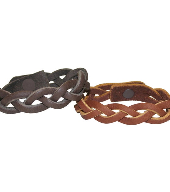 Realeather Crafts 9''x0.5'' Mystery Braid Bracelet Kit, , hi-res, image 2