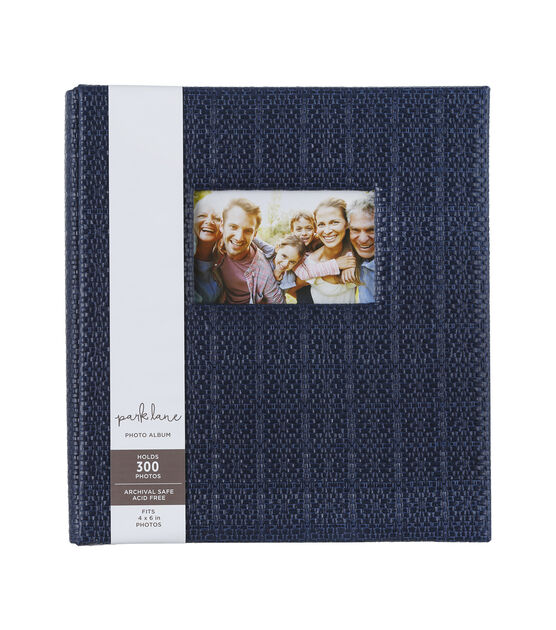 12x12 Photo Albums Self-Adhesive Large Navy 50 Pages