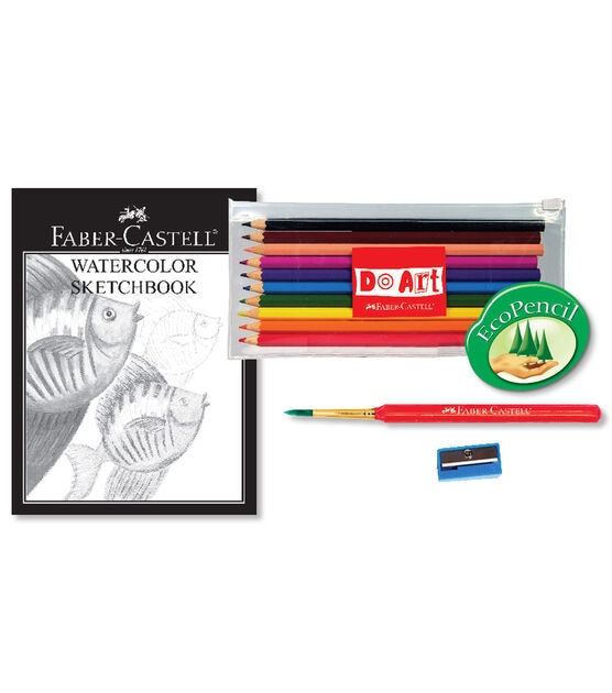 Faber-Castell 57ct Learn to Watercolor Pencils, , hi-res, image 4