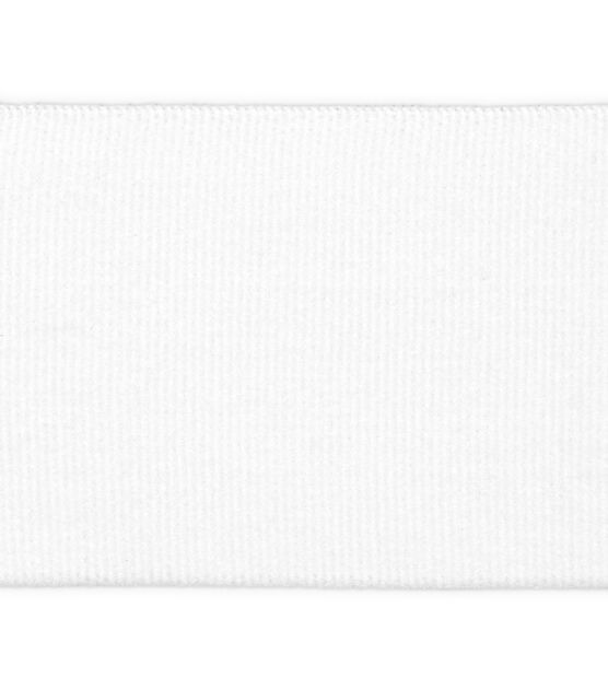 Dritz 1-1/2" Soft Waistband Elastic, White, 2 yd, , hi-res, image 3