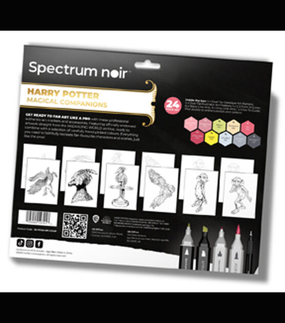 Spectrum Noir Outline Marker (6PC)-Dazzling Brights -Crafter's