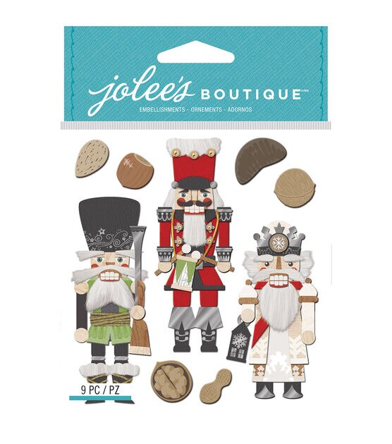 Jolee's Boutique Stickers Nutcrackers