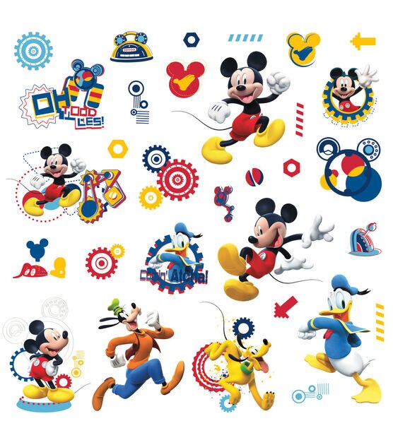 RoomMates Peel & Stick Wall Decals Mickey Mouse Clubhouse Caper, , hi-res, image 2