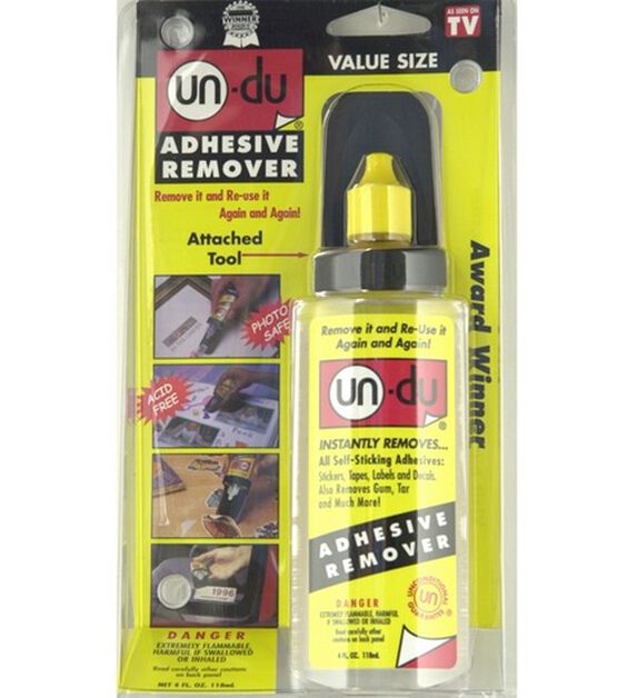  Un-Du Adhesive Remover-4oz Pack-2