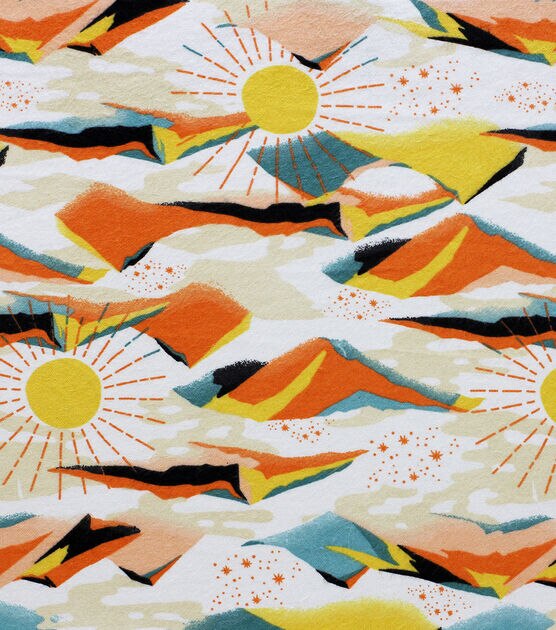 Sunset All Over - Quilted Fabric - 52 Wide - 100% Cotton – Ninth Isle