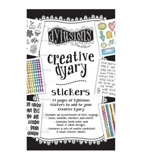 Dylusions Creative Dyary Sticker Book