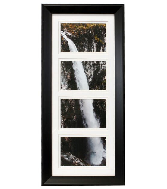 Black Collage Frame 8 x 20