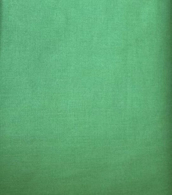 Symphony Broadcloth Dark Green Polyester Blend Fabric
