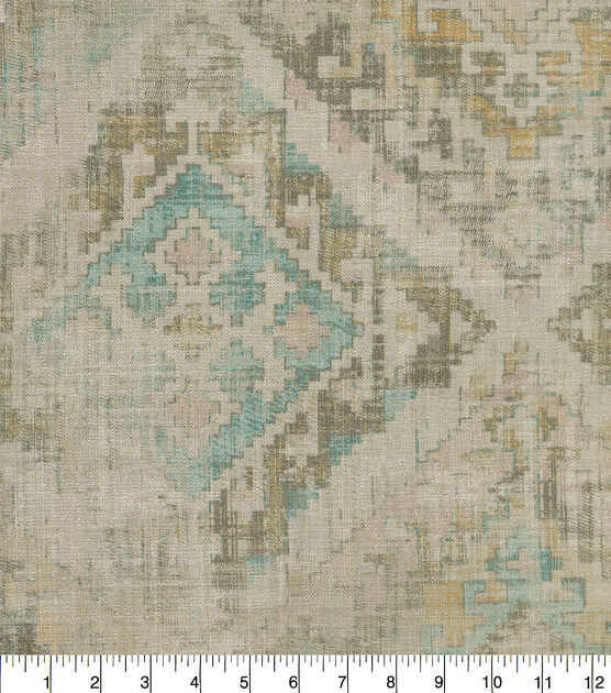 P/K Lifestyles Omari Tapestry Pearl Novelty Multi-Purpose Fabric