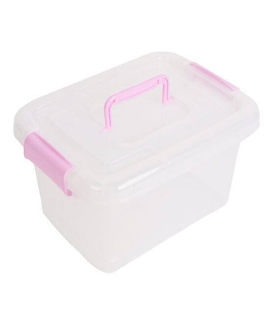 11" x 6.5" Pink & Blue Plastic Storage Boxes 5ct by Top Notch, , hi-res, image 23