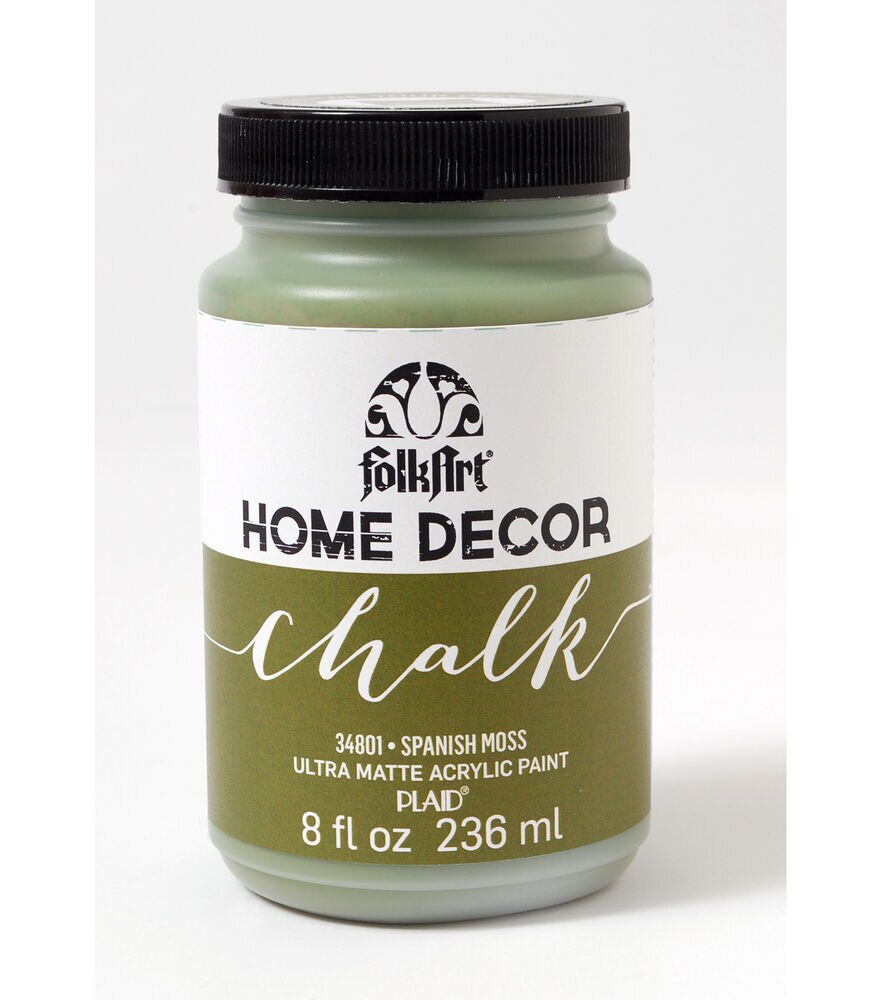FolkArt Home Decor Chalk 8 oz, Spanish Moss, swatch