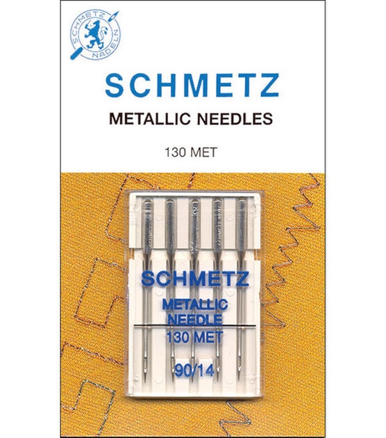 Schmetz Metallic Machine Needle 5pcs Size 90/14