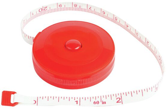 Retractable Tape Measure Push-Button 60
