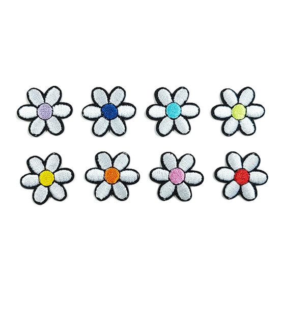 8ct Flower Iron On Patches by hildie & jo