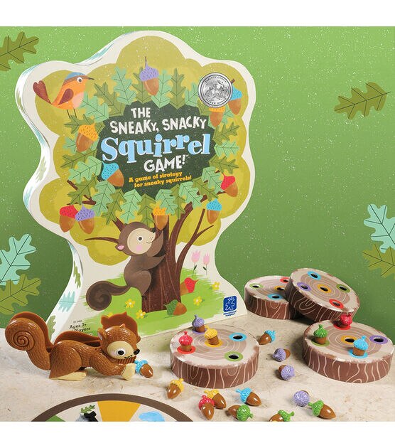 Educational Insights 27ct The Sneaky & Snacky Squirrel Game, , hi-res, image 3