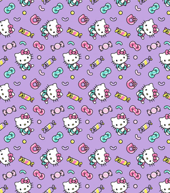Hello Kitty Candy Cotton Fabric, , hi-res, image 2