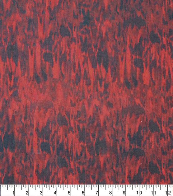 Red Water Pattern Quilt Cotton Fabric by Keepsake Calico, , hi-res, image 2