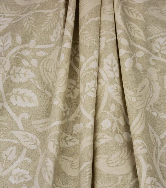 Birdseye Natural Cotton Canvas Fabric, , hi-res, image 2