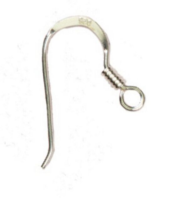 Earring Hook in Sterling Silver