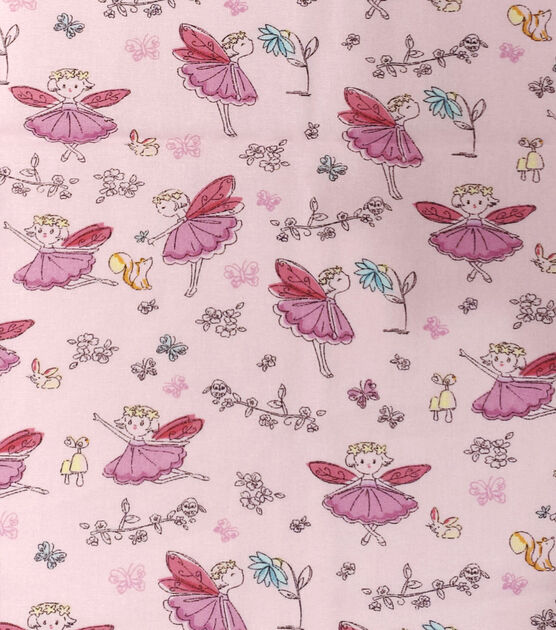 Fairy Princess Novelty Cotton Fabric