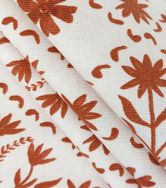 Diamond Marigold Cotton Canvas Fabric, , hi-res, image 2