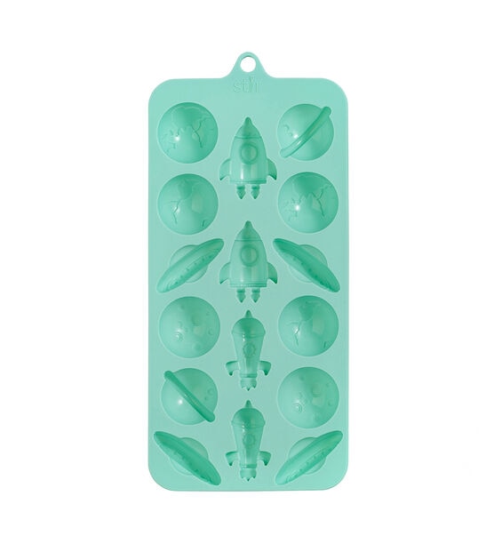 4" x 9" Silicone Space Candy Mold by STIR, , hi-res, image 2