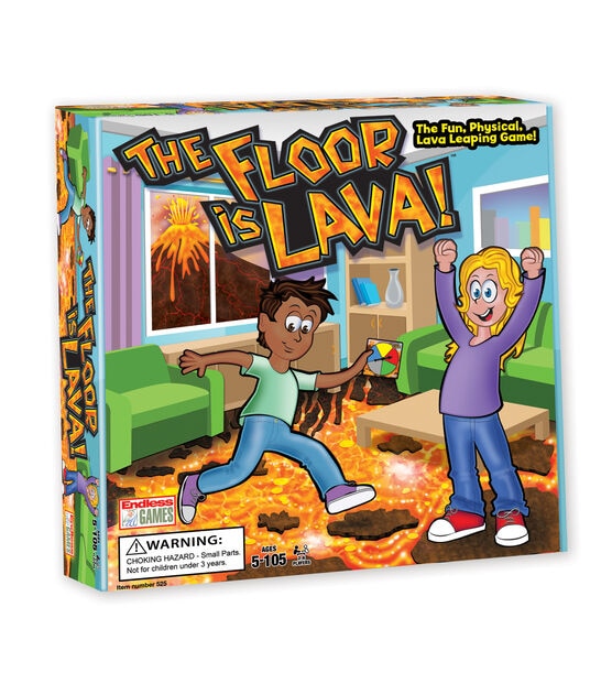 Endless Games 53ct The Floor is Lava Interactive Board Game
