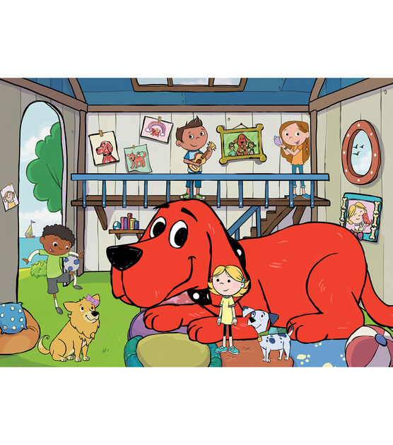 MasterPieces 19" x 14" Clifford Doghouse Jigsaw Puzzle 24pc, , hi-res, image 2